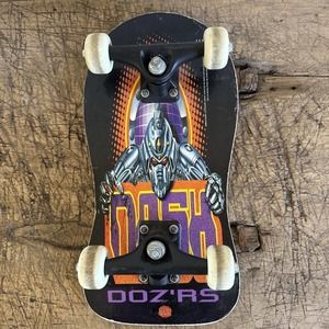 Vintage Nash Skateboard DOZ'r 18" Short Board Punk Dozer Y2K